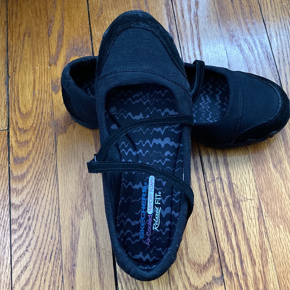 Skechers Women's Bikers -Fiesta Mary Jane Flat